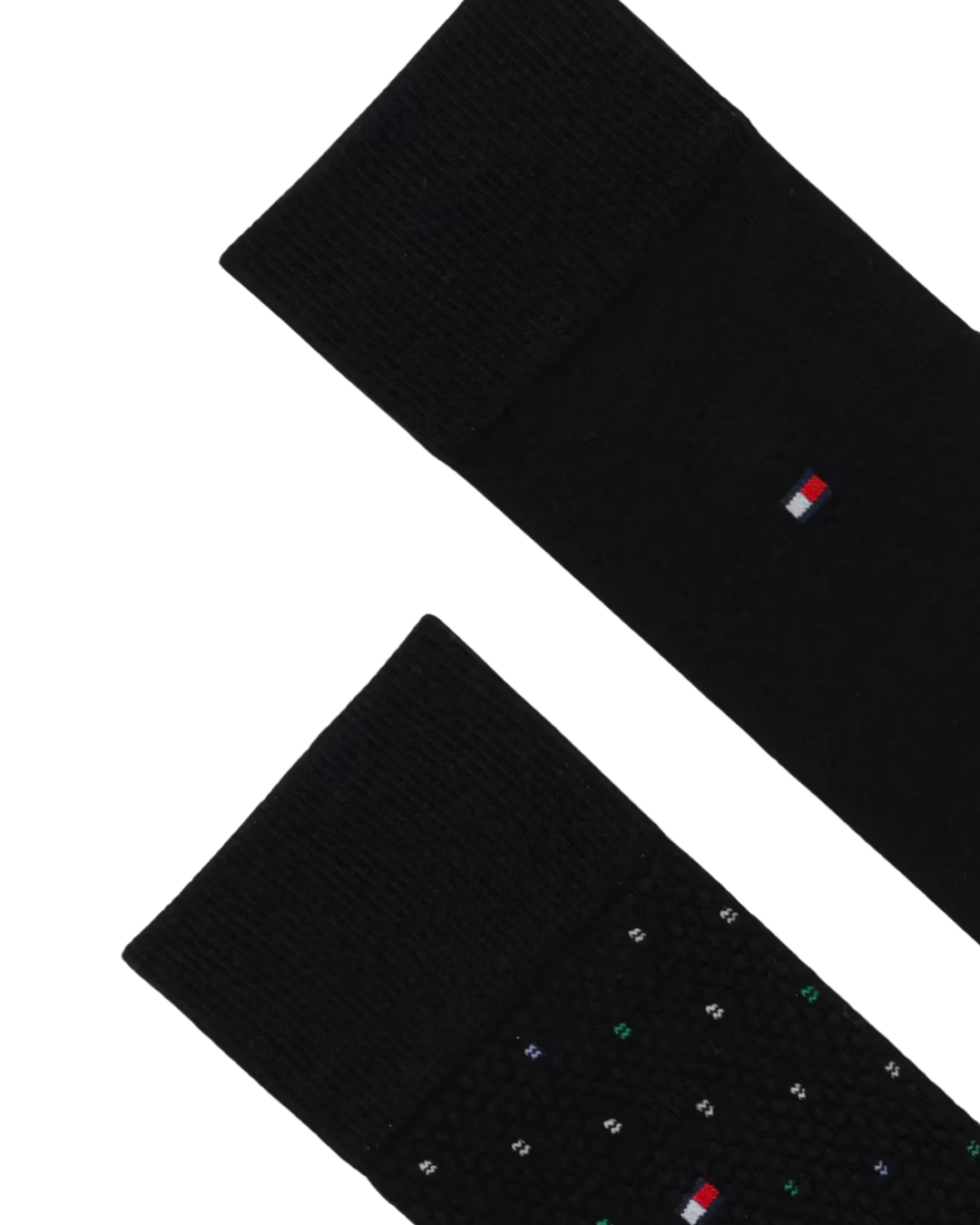 Tommy Hilfiger - TH Men Sock 2P Structure Dot - Nero