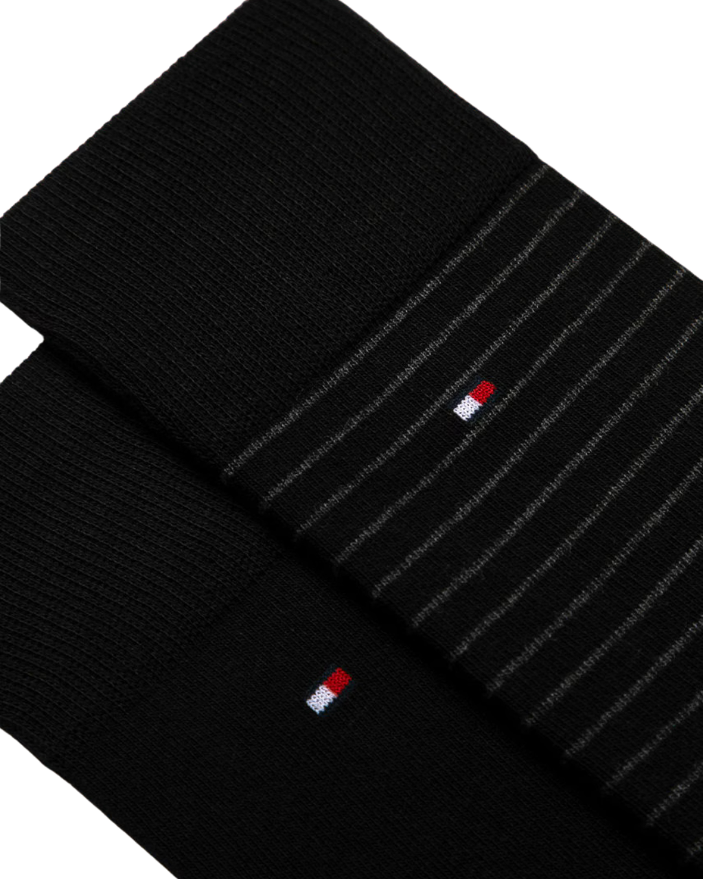 Tommy Hilfiger - TH Men Small Stripe Sock 2P - Nero