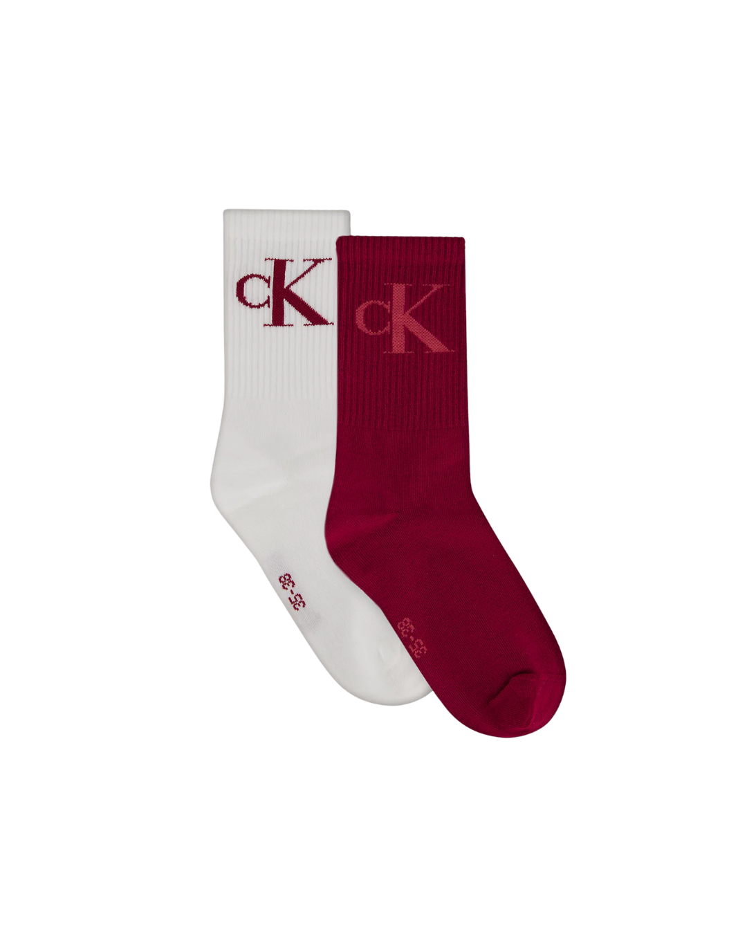 Calvin Klein - CKJ Women Sock 2P Monogram - Multi