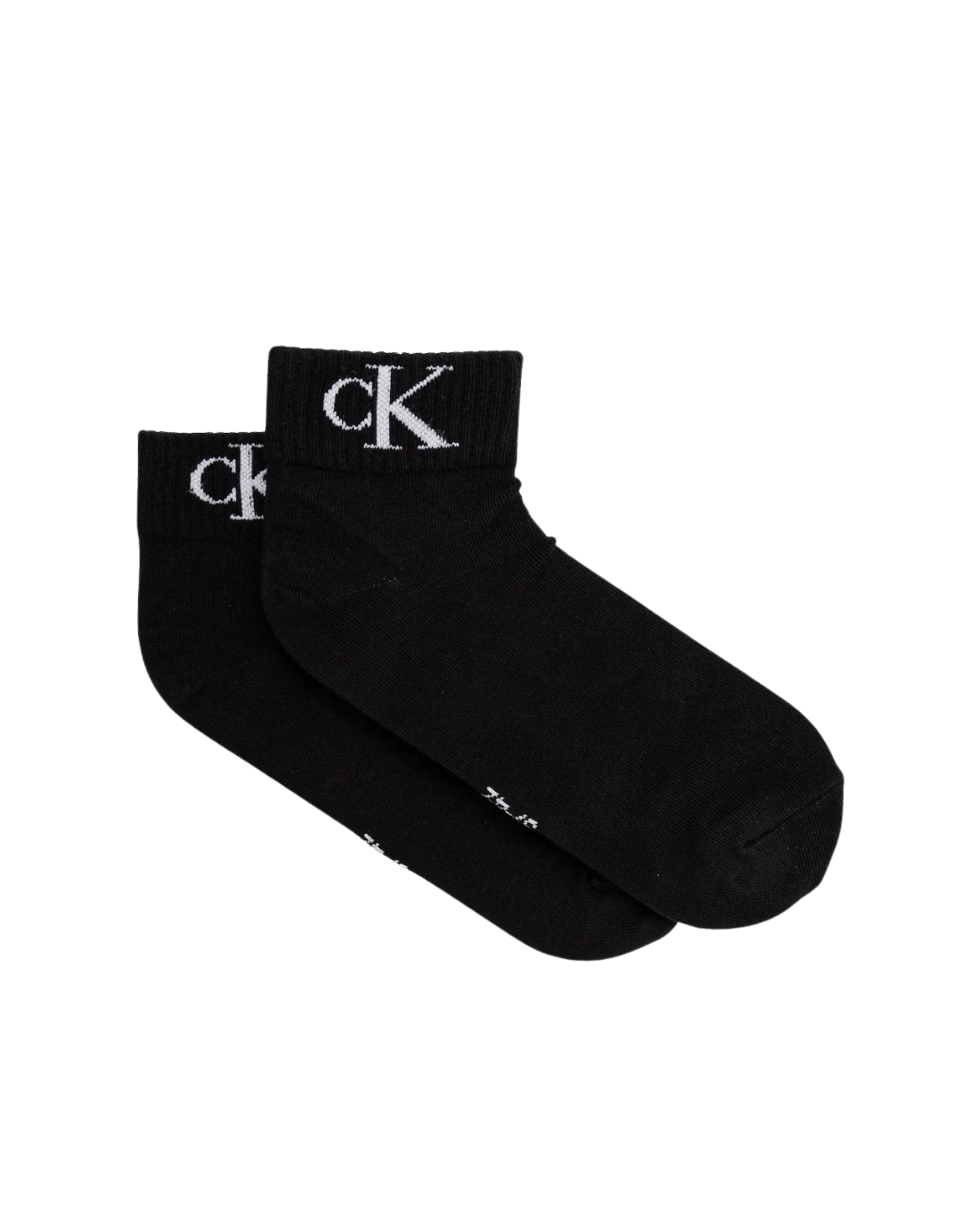 Calvin Klein - CKJ Women Quarter 2P Monogram - Nero