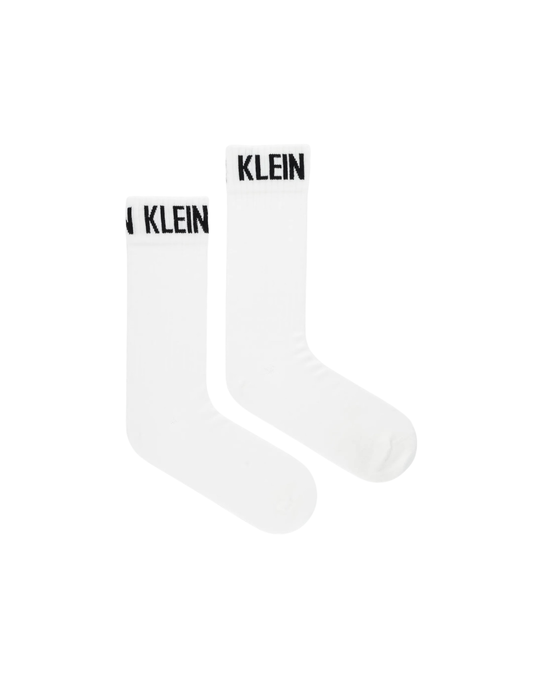 Calvin Klein - CKJ Men Sock 2P Ribbon Logo - Bianco