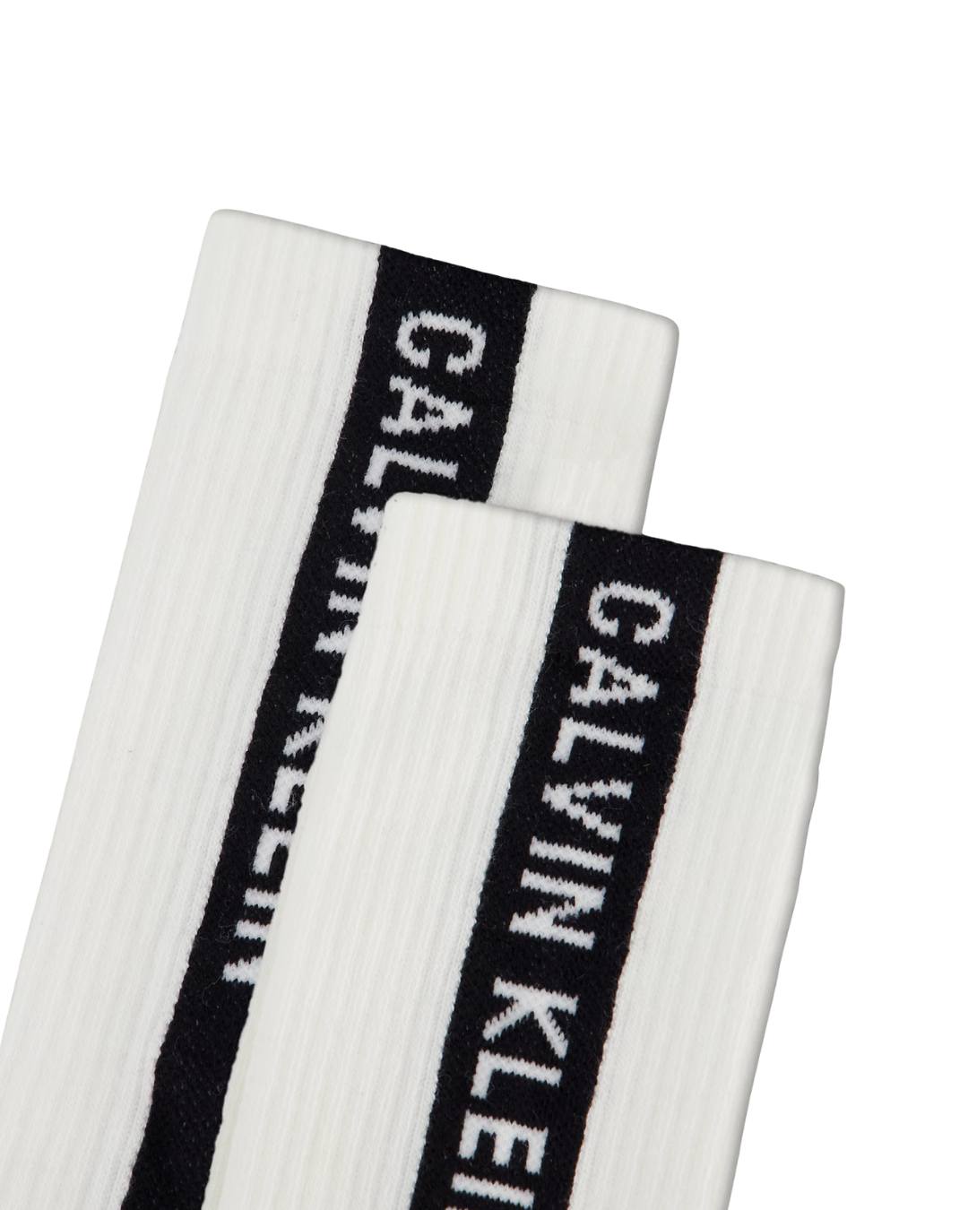 Calvin Klein - CKJ Men Sock 2P Back Logo - Bianco
