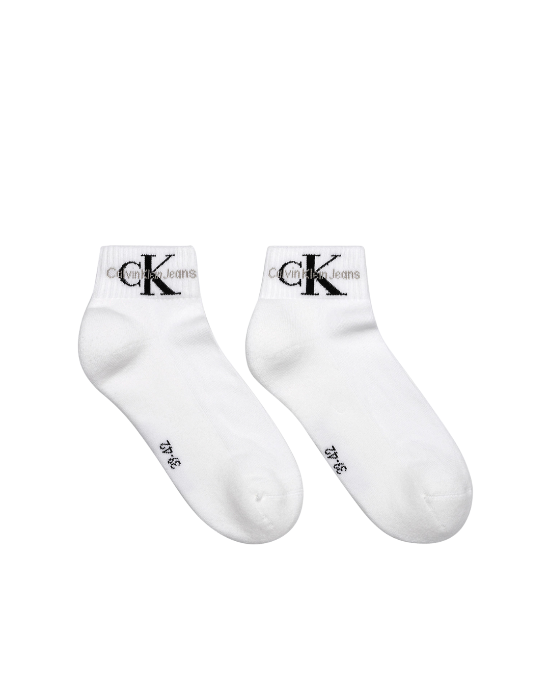 Calvin Klein - CKJ Men Quarter 2P Monogram - Bianco