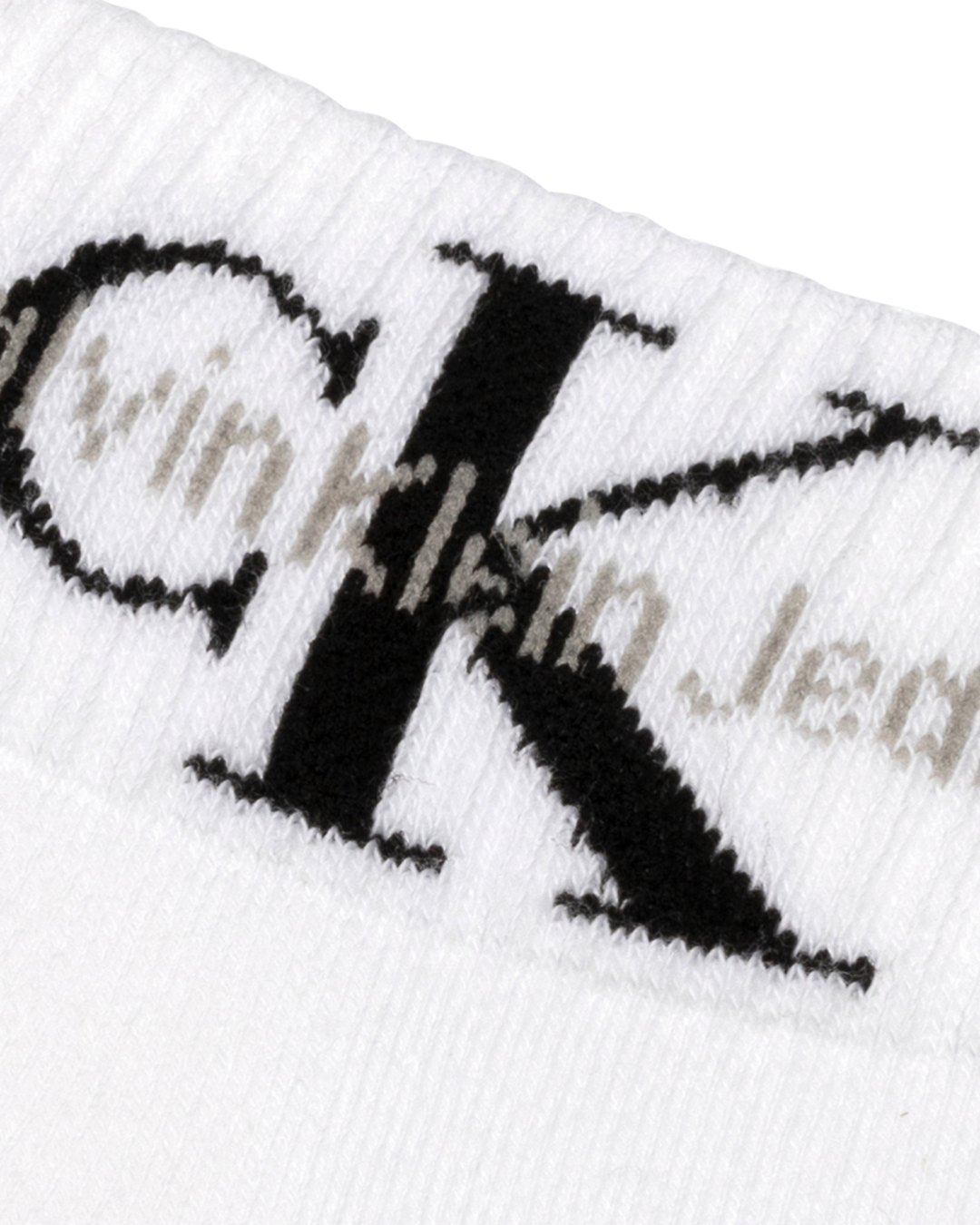 Calvin Klein - CKJ Men Quarter 2P Monogram - Bianco