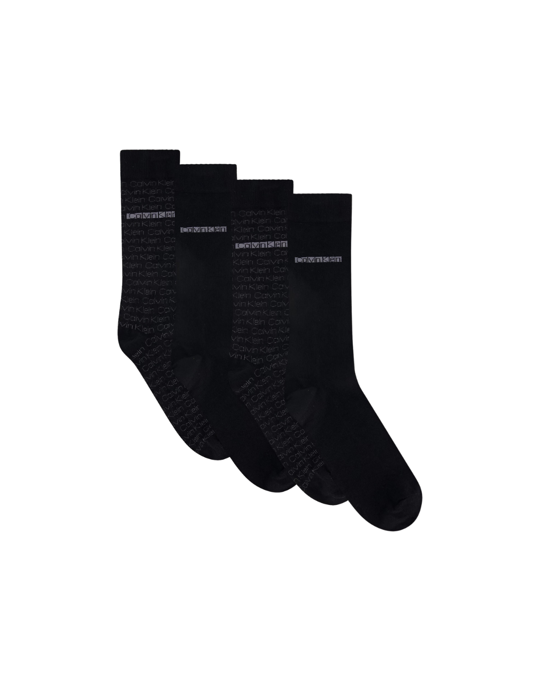 Calvin Klein - CK Men Sock 4P Giftbox AOP - Nero