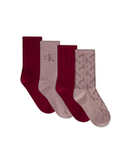 Calvin Klein - CKJ Women Sock 4P Holiday Pack - Multi