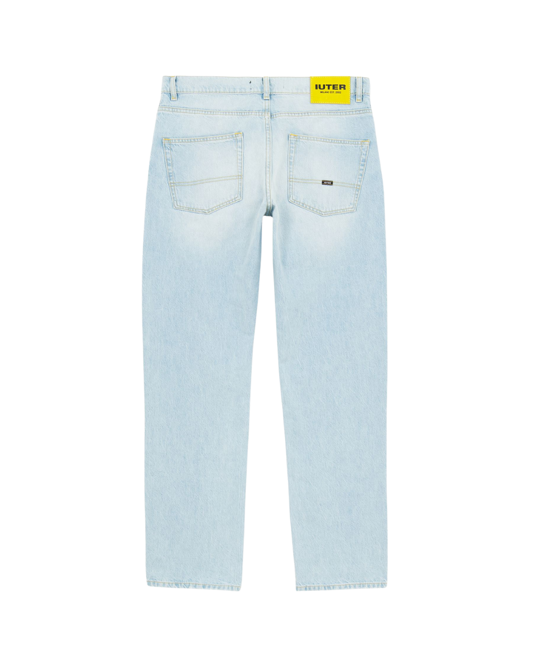Iuter - Regular Denim Pants - Blu