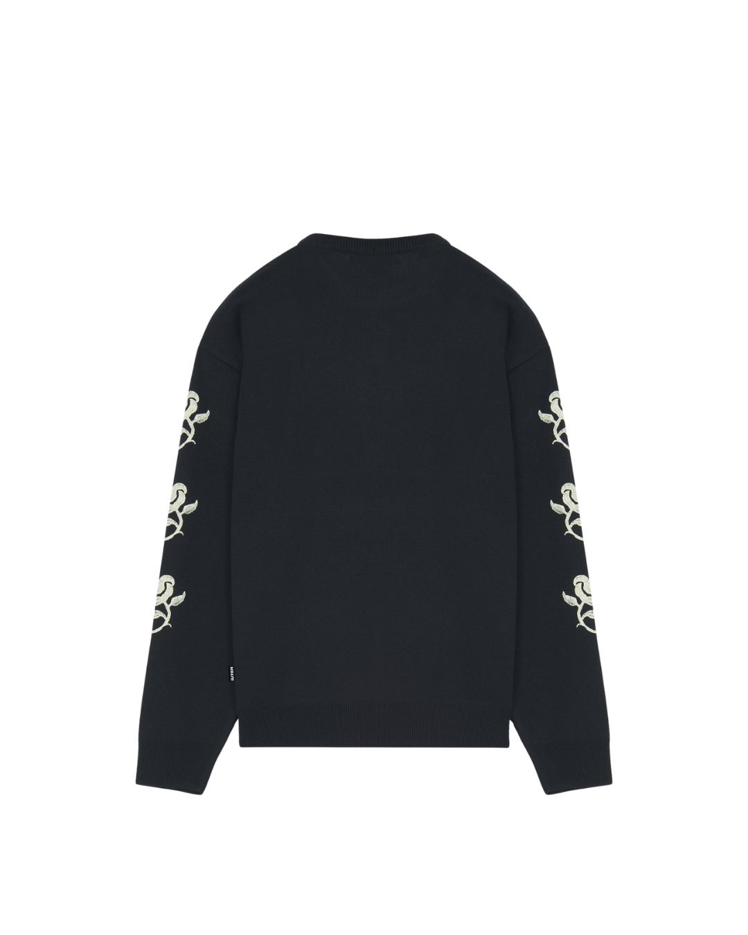 Iuter - Floral Jumper - Nero