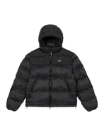 Propaganda - Puffer Jacket Grey Logo Atom - Nero
