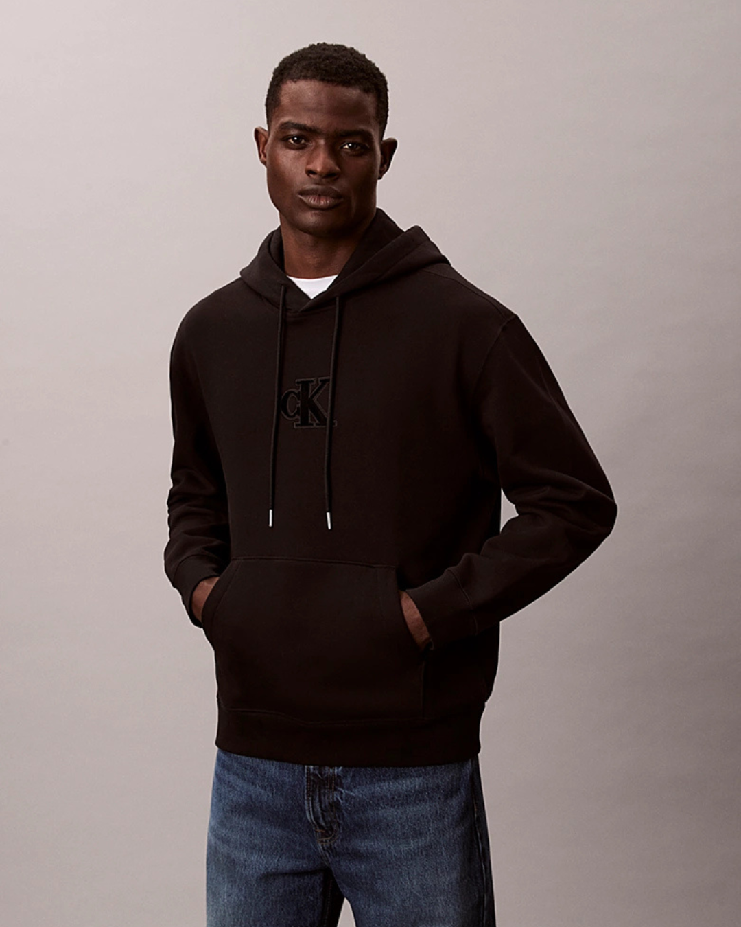 Calvin Klein Jeans - Fleece Gift Giving Hoodie - Nero
