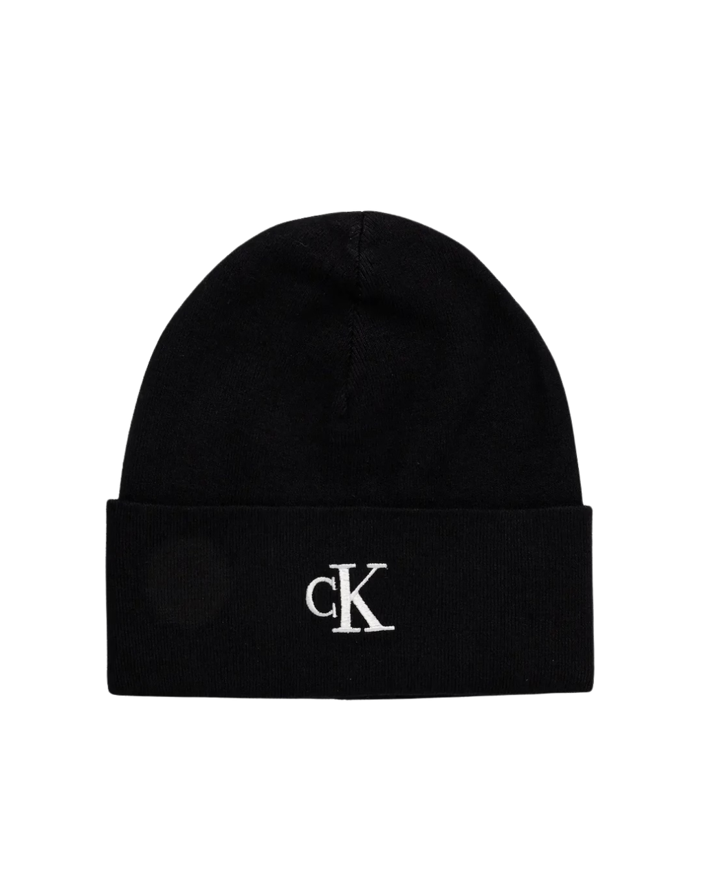 Calvin Klein - CK Fine Rib Beanie - Nero