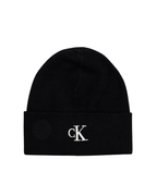 Calvin Klein - CK Fine Rib Beanie - Nero