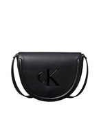 Calvin Klein - Bold CK Saddle Crossbody - Nero