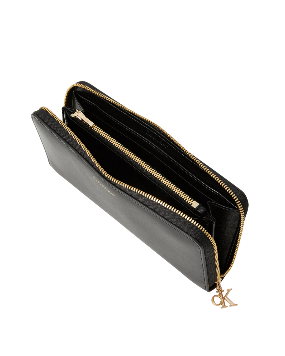 Calvin Klein - CK Large Zip Around - Nero