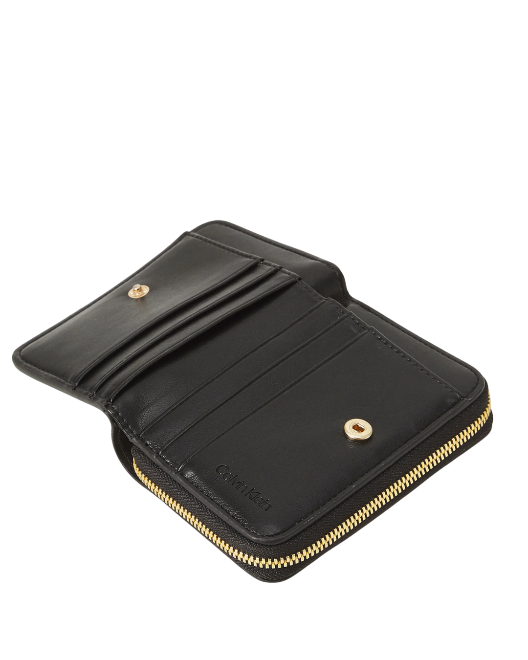 Calvin Klein - CK Medium Flap Zip Around - Nero