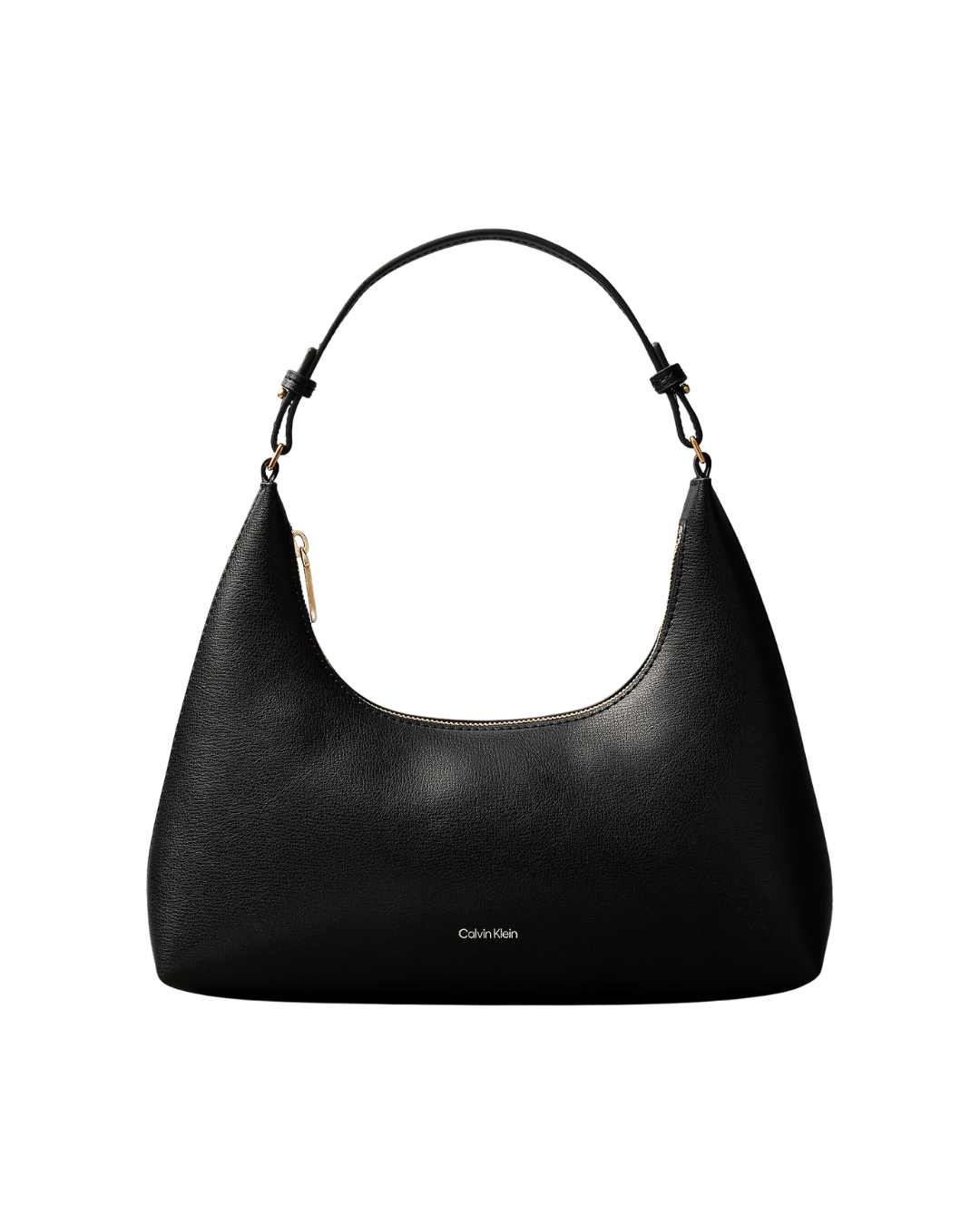 Calvin Klein - Foil Logo Conv Shoulder Bag - Nero e Oro