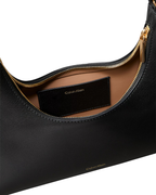 Calvin Klein - Foil Logo Conv Shoulder Bag - Nero e Oro