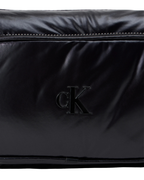 Calvin Klein - Pocket Shiny Nylon Small Bag - Nero