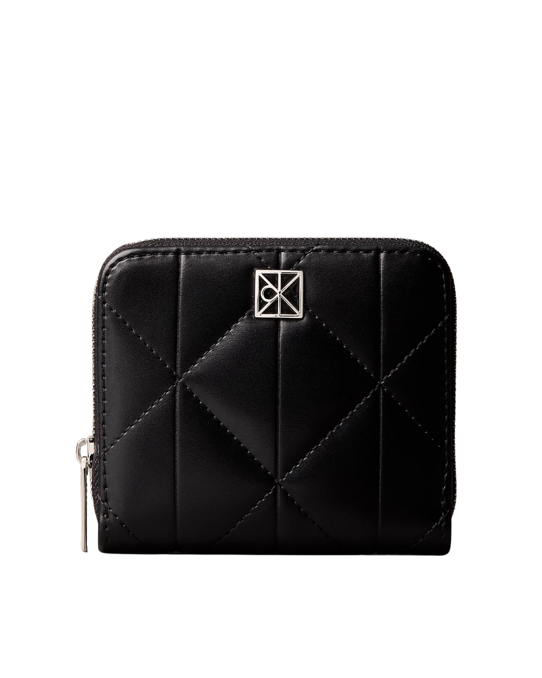 Calvin Klein - Quilted Flap Zip Around - Nero