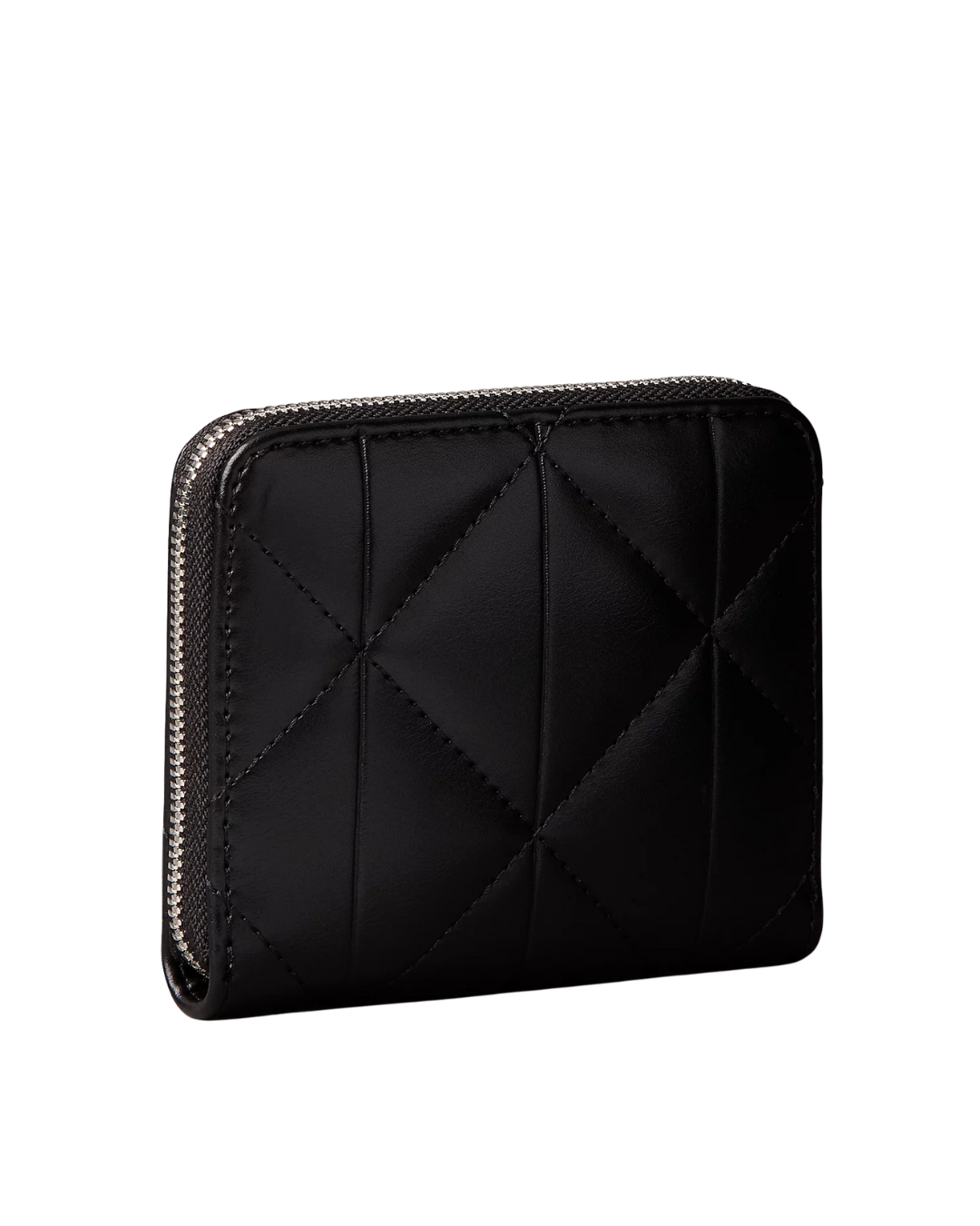 Calvin Klein - Quilted Flap Zip Around - Nero