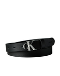Calvin Klein - Facet CK Buckle Pebble Strap 25M - Nero