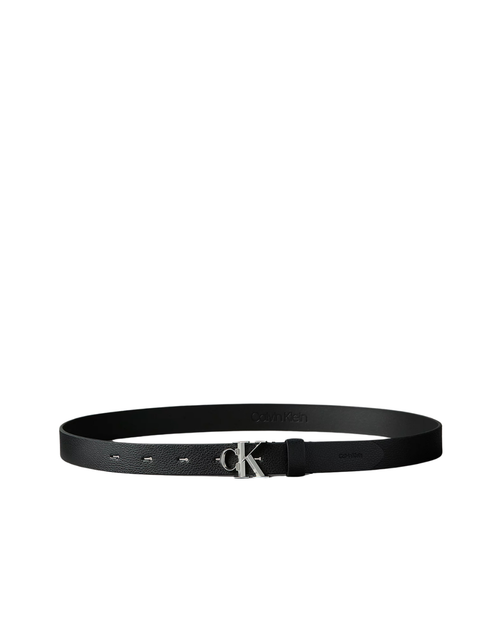 Calvin Klein - Facet CK Buckle Pebble Strap 25M - Nero