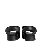 Tommy Hilfiger - Leather Sporty Platform Sandal - Nero