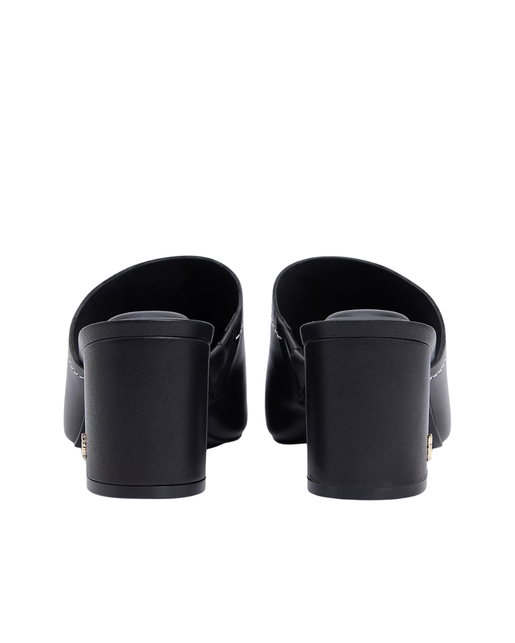 Tommy Hilfiger - TH Block Heel Mule Lth - Nero