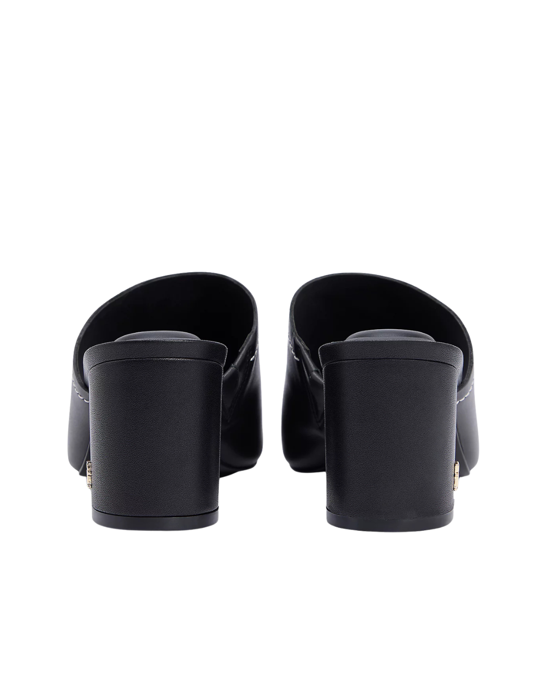 Tommy Hilfiger - TH Block Heel Mule Lth - Nero