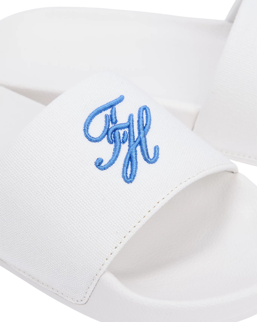 Tommy Hilfiger - TH Script Pool Slide - Ecru