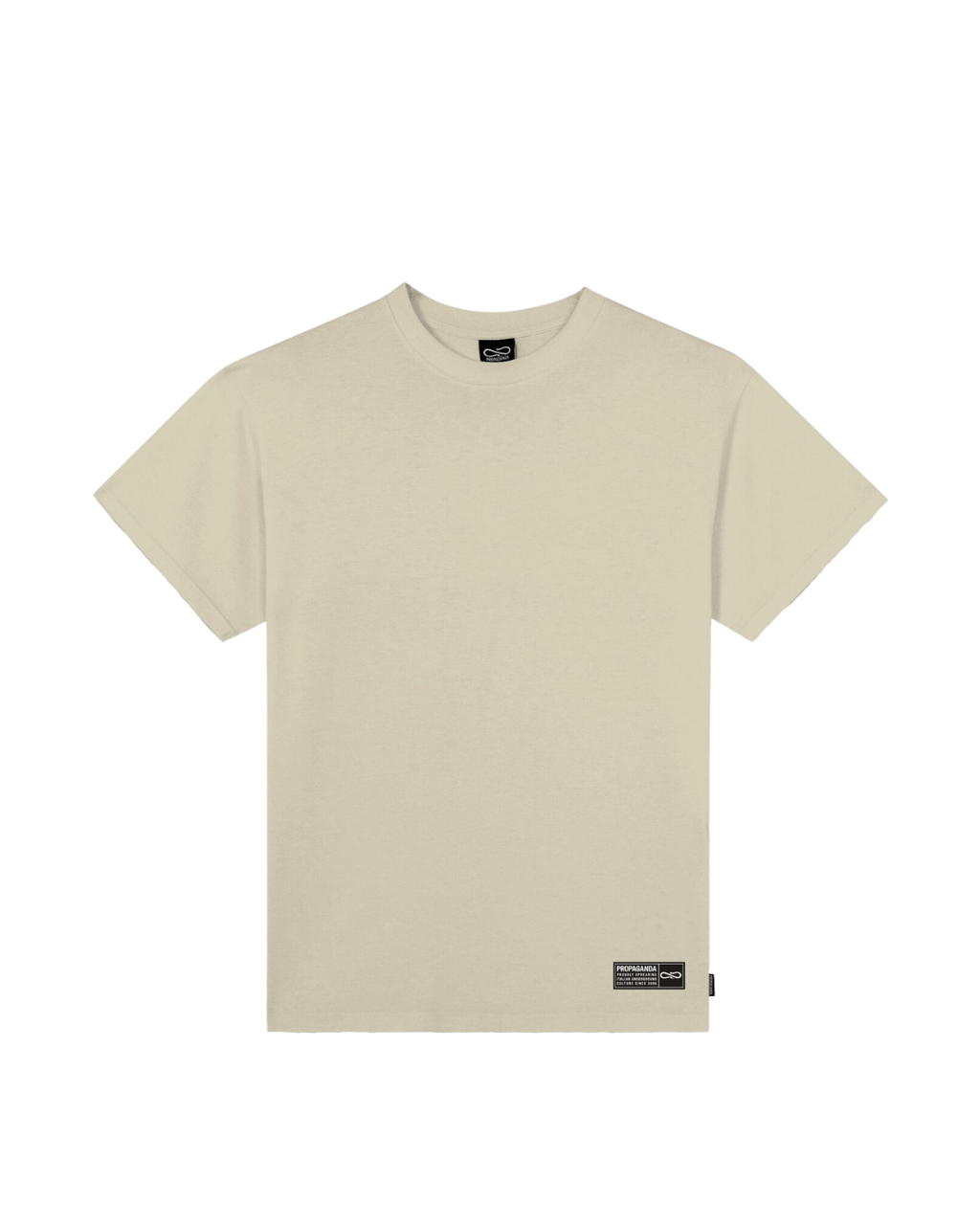 Propaganda - T-Shirt M/M Label Rust - Oyster