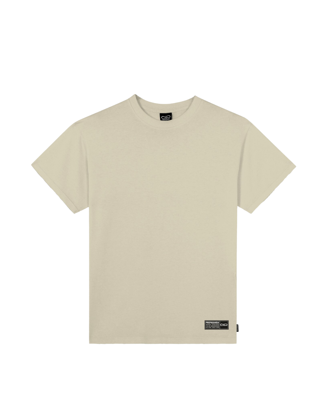 Propaganda - T-Shirt M/M Label Rust - Oyster