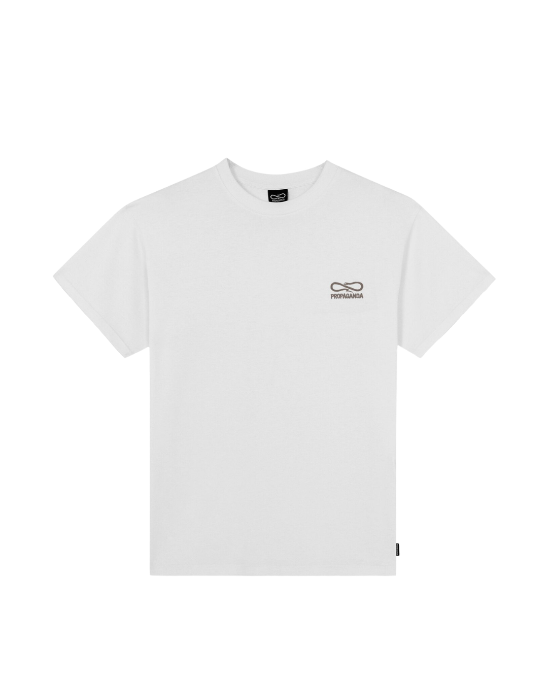 Propaganda - T-Shirt M/M Logo Embroidery - Bianco