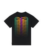 Propaganda - T-Shirt M/M Ribs Gradient - Nero