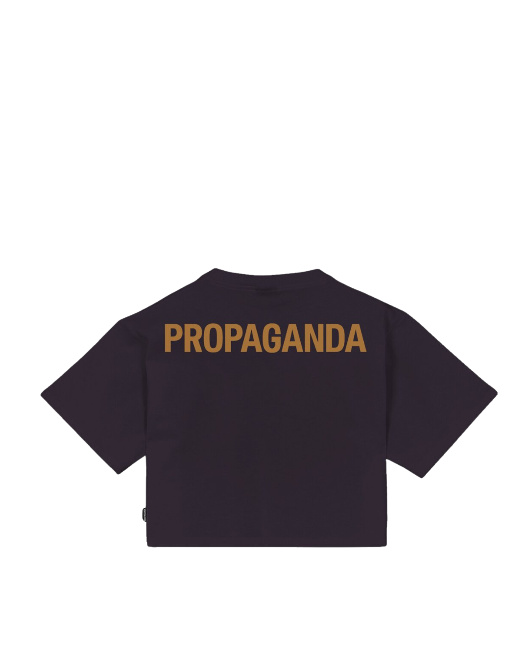 Propaganda - Crop T-Shirt M/M Logo Woman - Grape