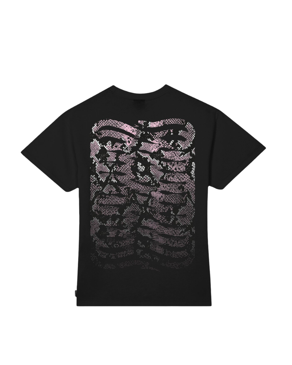 Propaganda - T-Shirt M/M Ribs Python Pink Woman - Nero