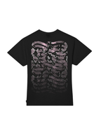 Propaganda - T-Shirt M/M Ribs Python Pink Woman - Nero