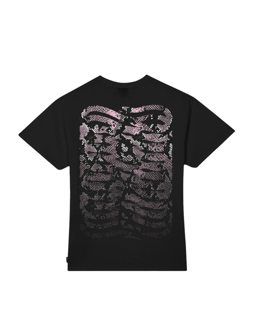 Propaganda - T-Shirt M/M Ribs Python Pink Woman - Nero