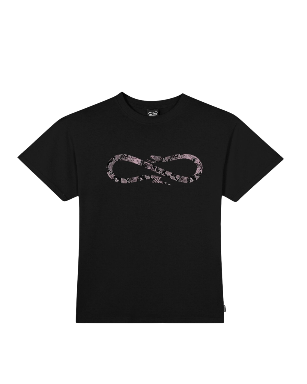 Propaganda - T-Shirt M/M Python Pink Woman - Nero