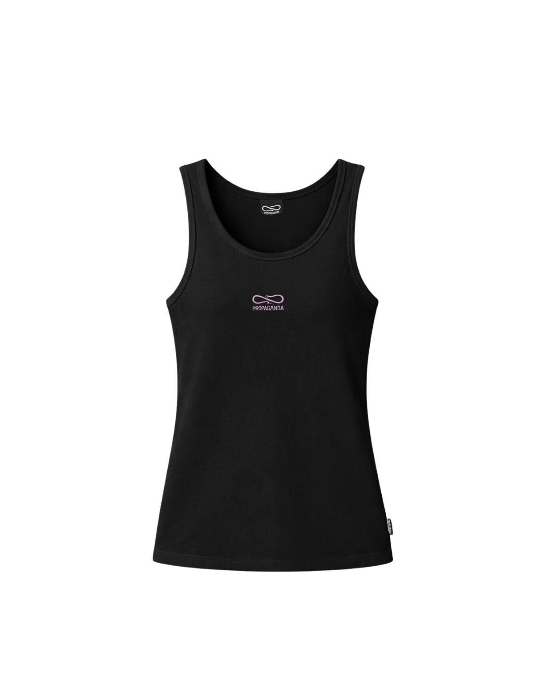 Propaganda - Tank Top Logo Embroidery Woman - Nero