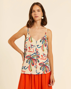 Pepa Loves - Top Oasis - Print