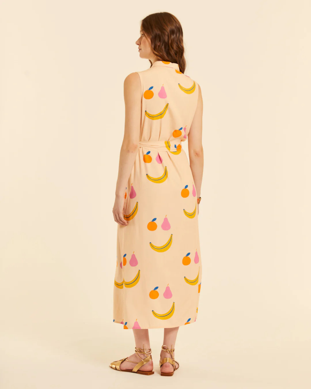 Pepa Loves - Vestido Abotonado Happy Fruits - Print