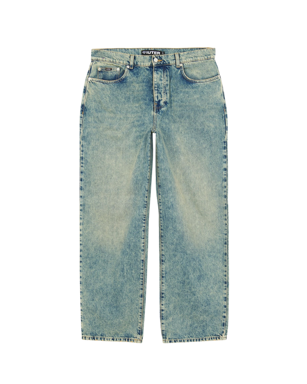 Iuter - Baggy Denim Pants - Blu Acid