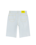 Iuter - Fringed Baggy Denim Shorts - Stonewashed