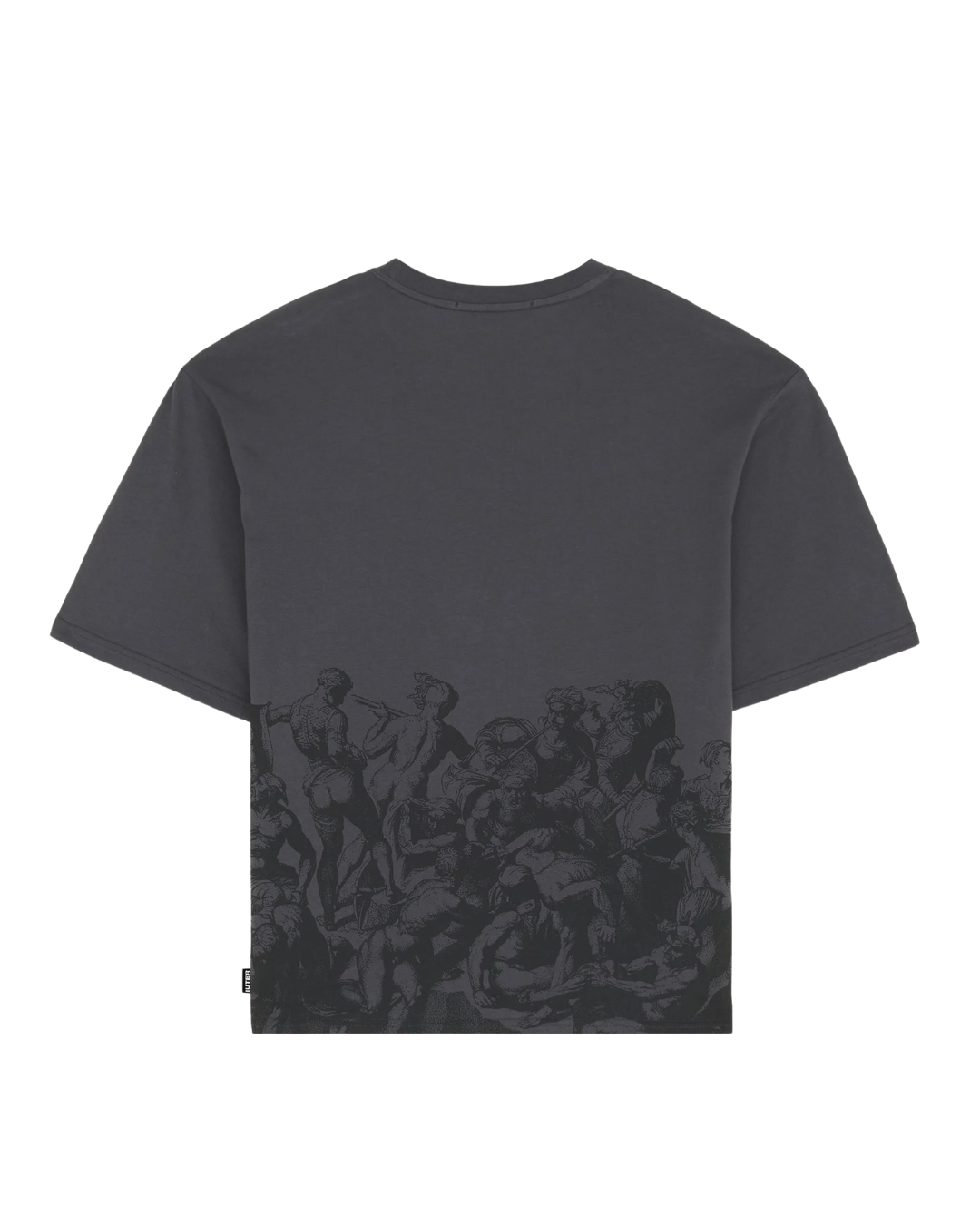 Iuter - Battle Reverse Stitch Tee - Asphalt