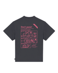 Iuter - Don't Panic Tee - Asphalt
