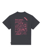 Iuter - Don't Panic Tee - Asphalt
