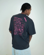 Iuter - Don't Panic Tee - Asphalt