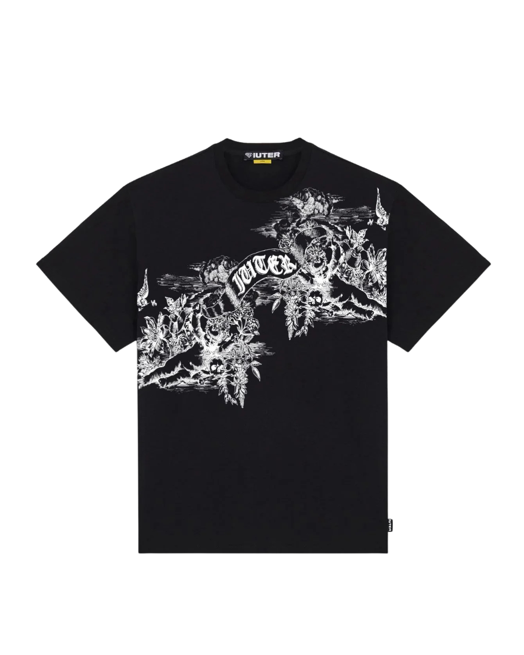 Iuter - Paradise Tee - Nero