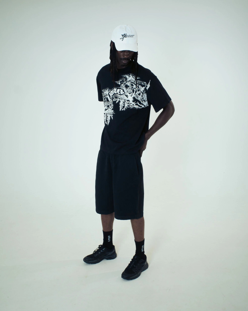 Iuter - Paradise Tee - Nero
